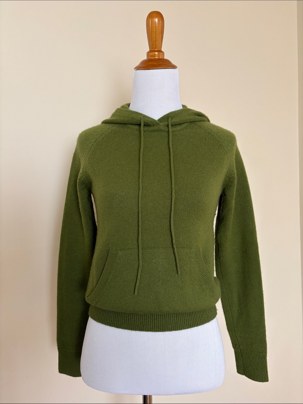 Banana Republic Vintage Plush Cashmere Hooded Knit Pullover
